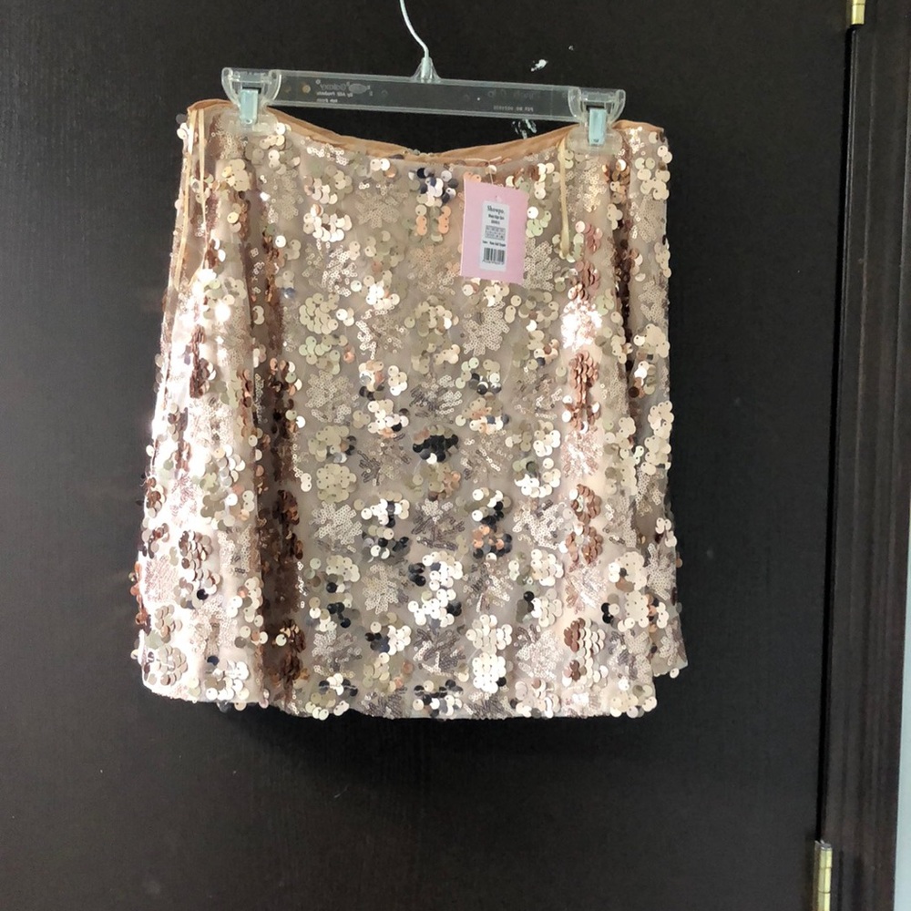 Sequin skirt